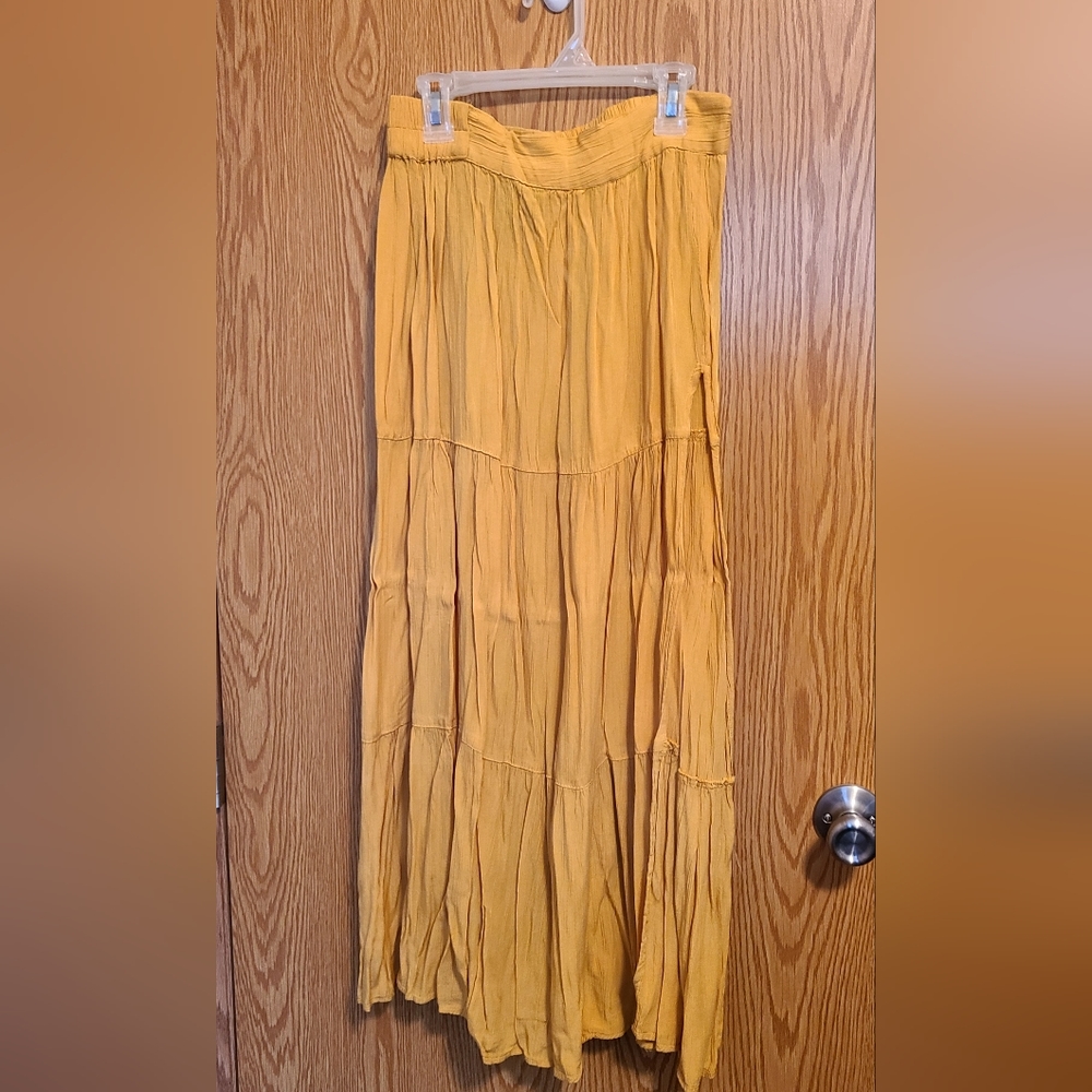Mustard Colored Skirt
